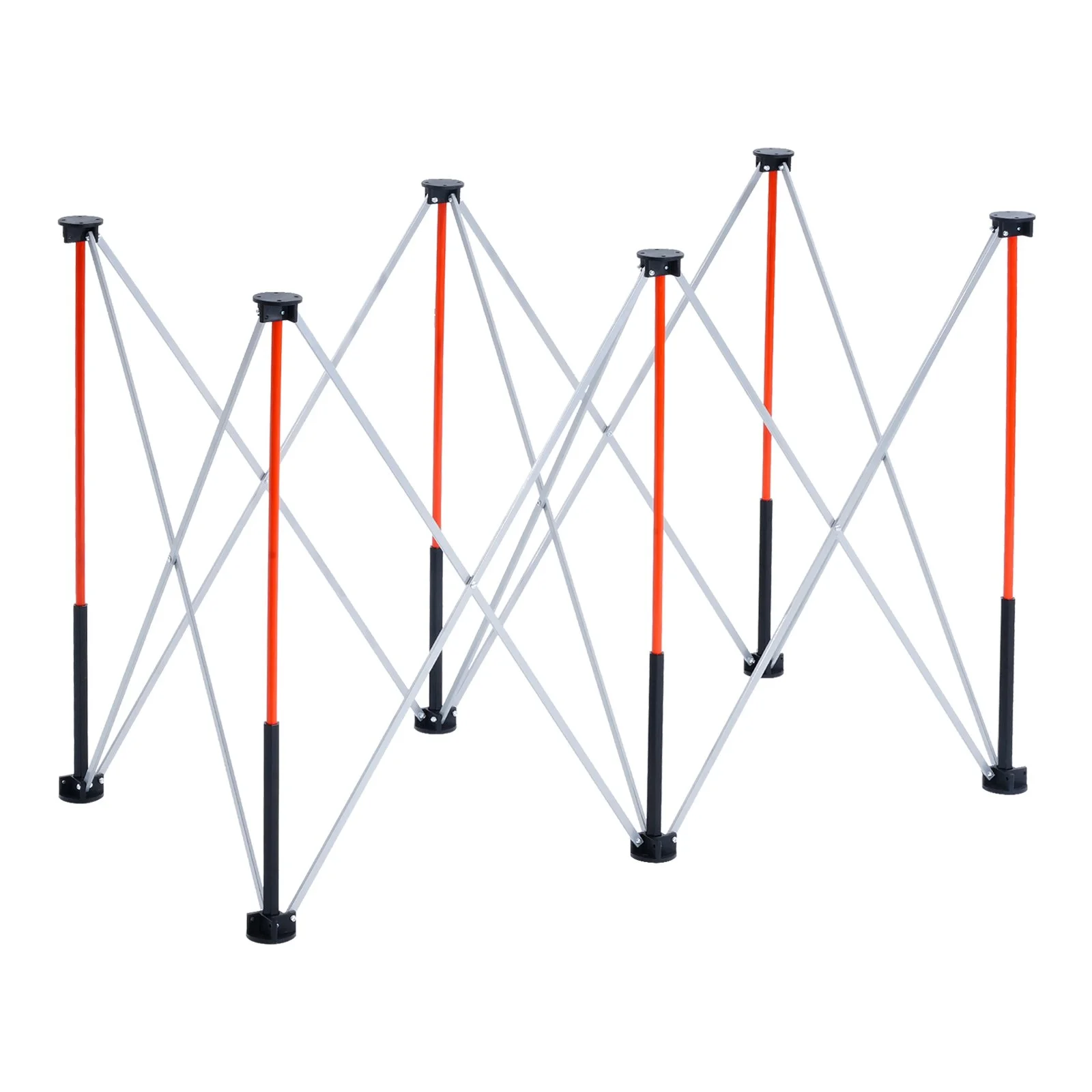 VEVOR Portable Folding Workstand 1267 x 665 mm Collapsible Work Stand 1135 kg