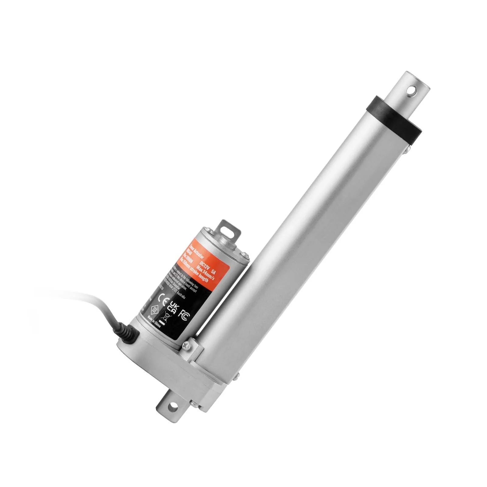 VEVOR Linear Actuator 12V 6Inch 0.55"/s High Speed 220lbs/1000N IP54 Protection