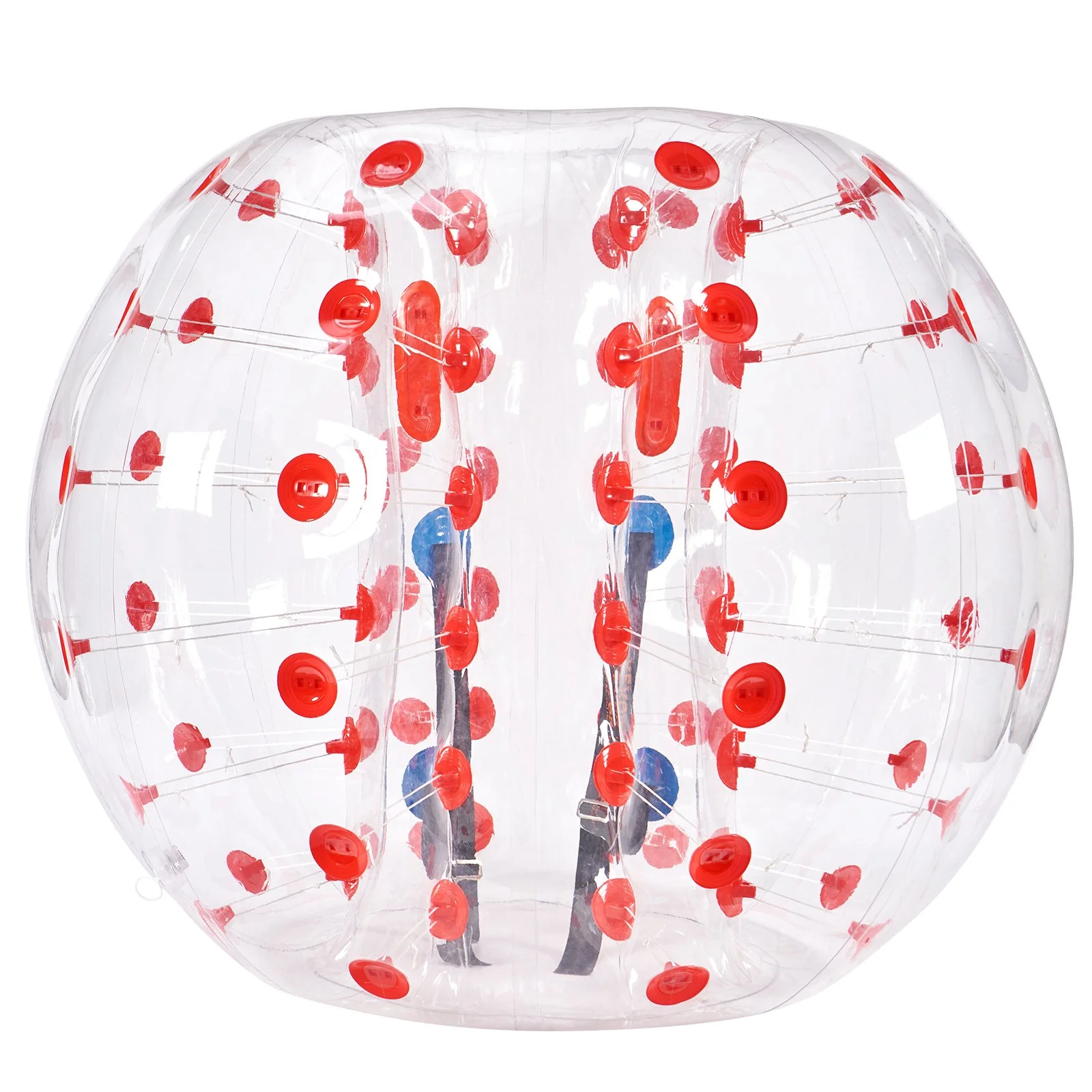 VEVOR Inflatable Bumper Ball 1-Pack, 5FT/1.5M Body Sumo Zorb Balls for Teen & Adult, 0.8mm Thick PVC Human Hamster Bubble Balls for Outdoor Team Gaming Play, Bumper Bopper Toys for Garden, Yard, Park