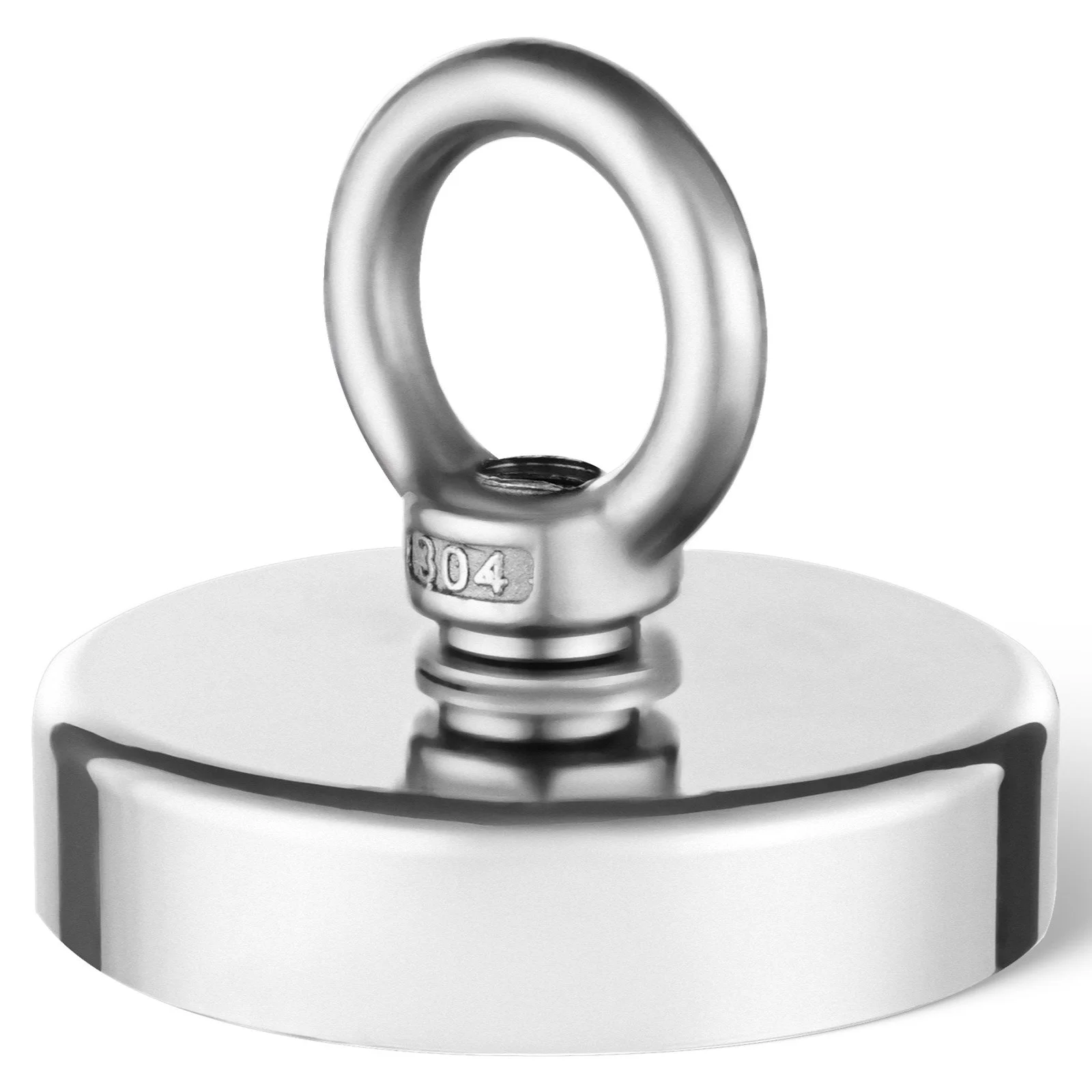 VEVOR Fishing Magnet Strong Heavy Duty Rare Earth Neodymium Pull Force 318 Kg