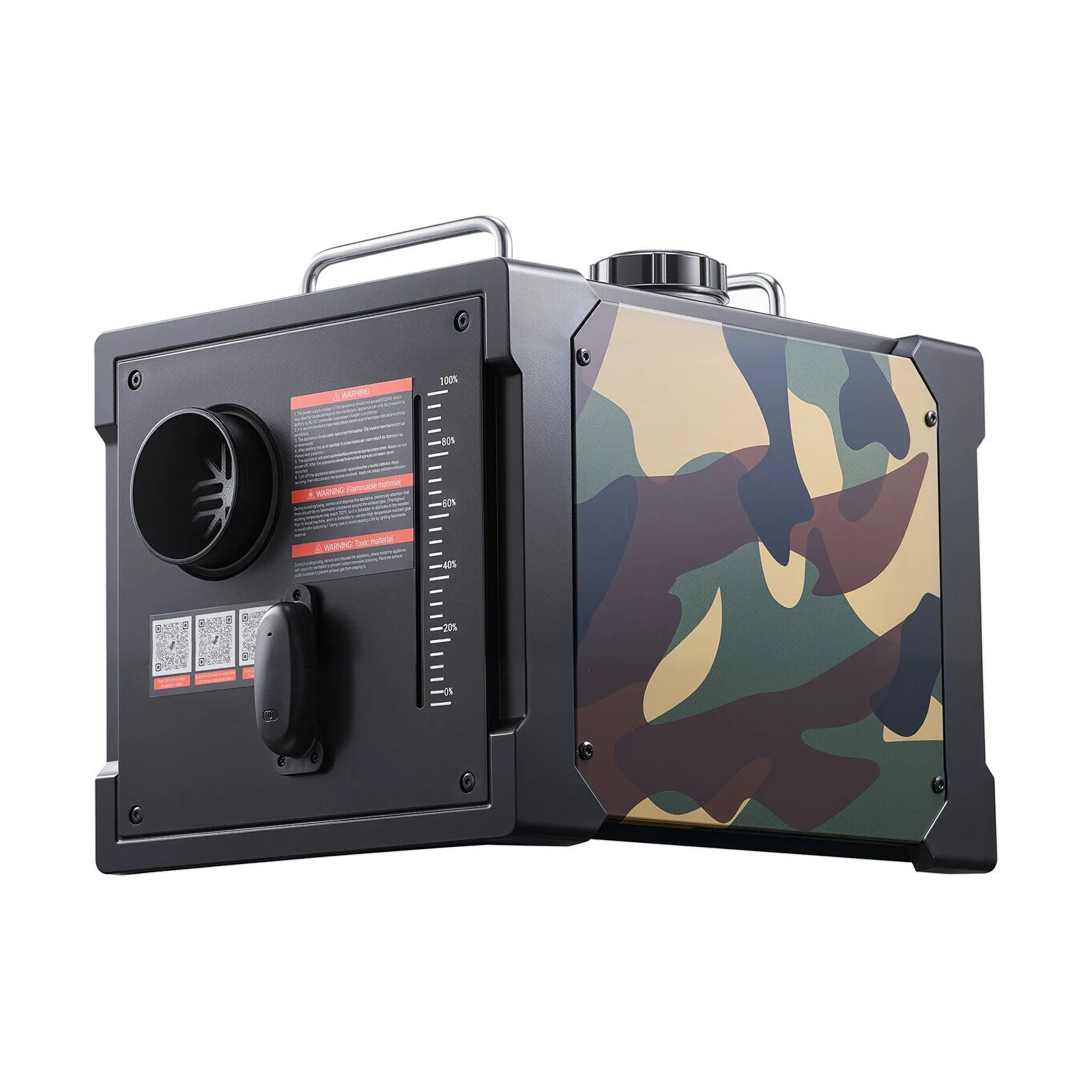 Diesel Heater, 8KW, DC 12V/24V, All in One Portable Diesel Air Heater with Bluetooth APP Control, Remote Control and LCD Screen, 7 L Fuel Tank for Trucks, Vans, RVs, Campers, and Garages
