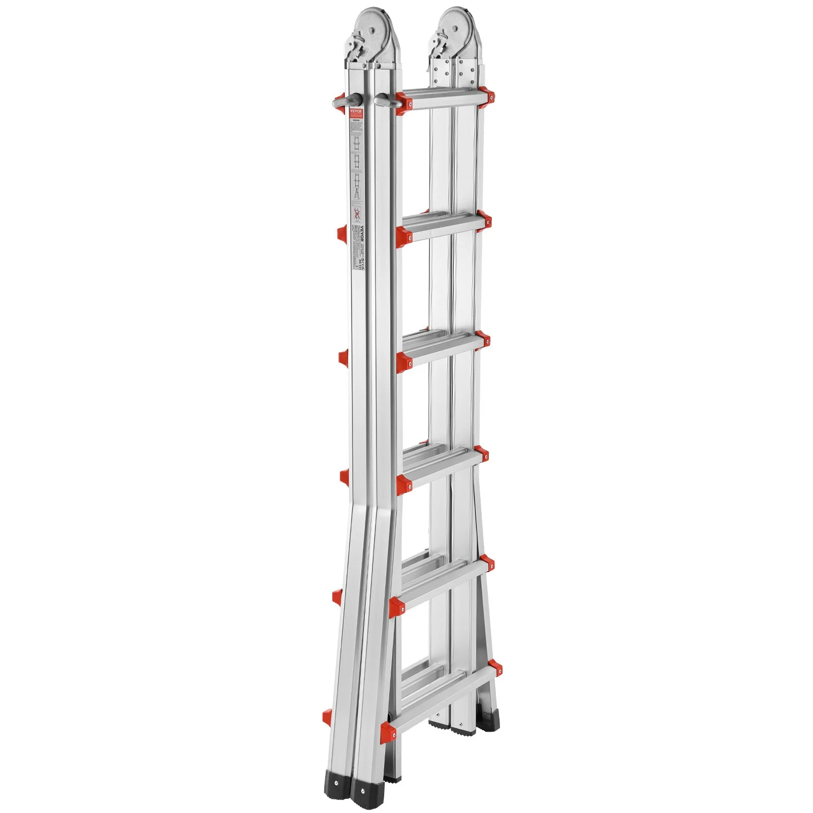 VEVOR Telescoping Ladder A Frame 20 FT Extension Multi-Function for Homework