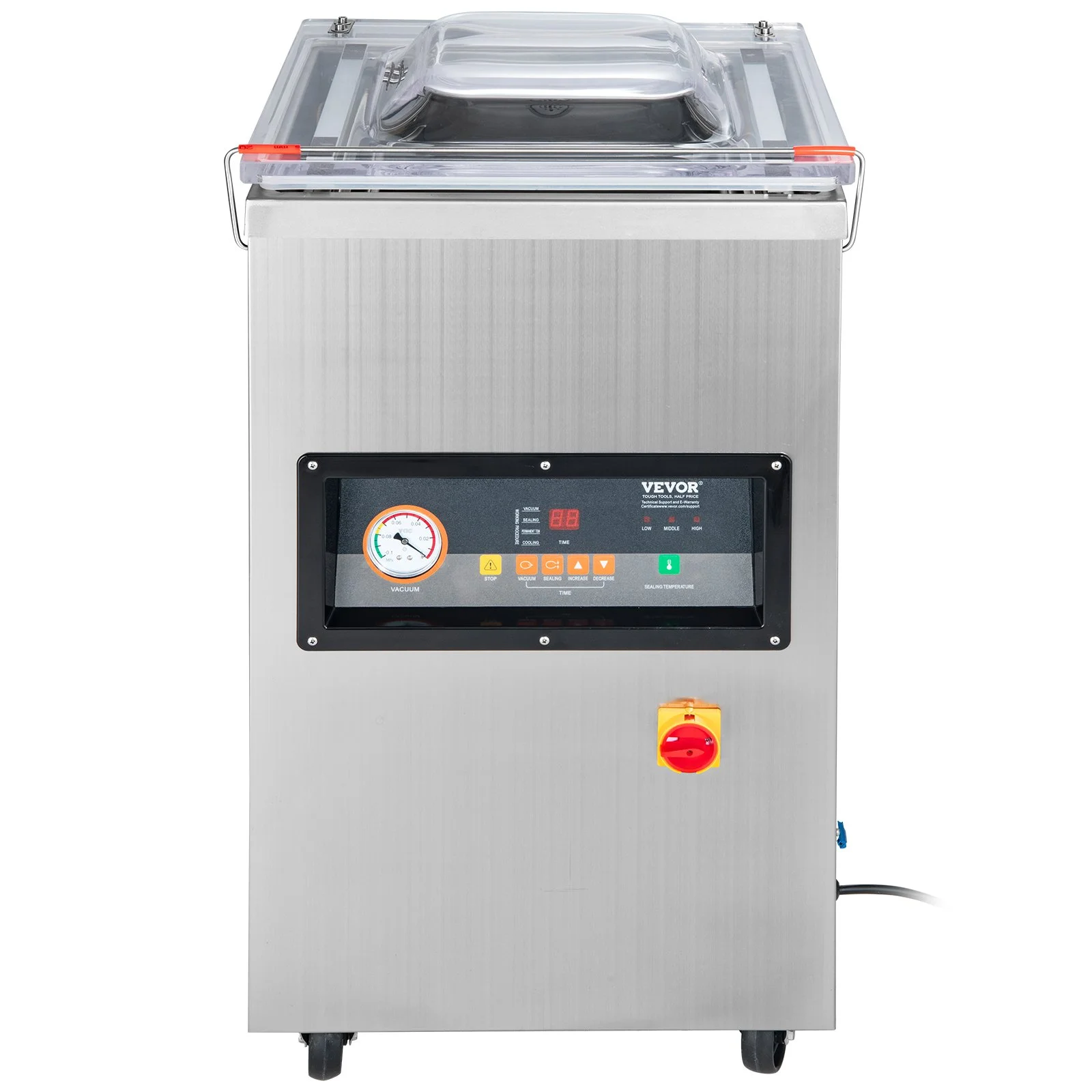 DZ-400/2E Automatic Extra Deep Vacuum Sealer Food Vacuum Sealing Packing Machine 220V