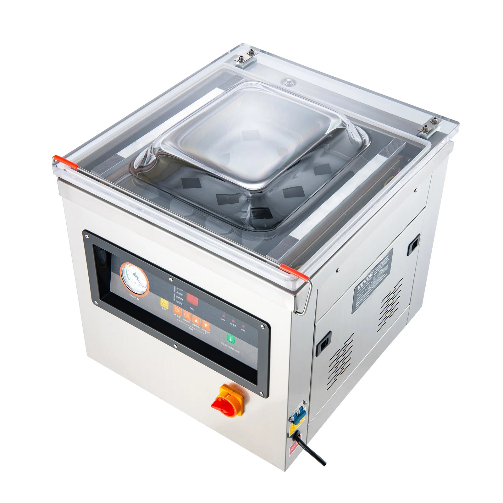 DZ-400/2F Automatic Vacuum Sealer Food Vacuum Sealing Packing Machine 220V