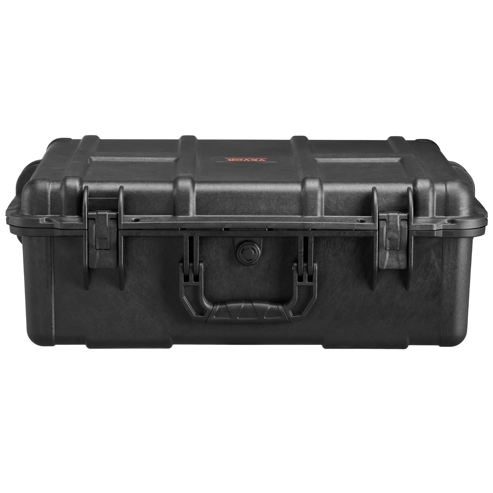 Weatherproof Hard Case, Heavy Duty Protective Dry Box Case with Pre-cut Foam, and Retractable Pull Handles for Travel, Hunting, Military, Tactical, IP67 Waterproof Case for Cameras (56.1x37x26)