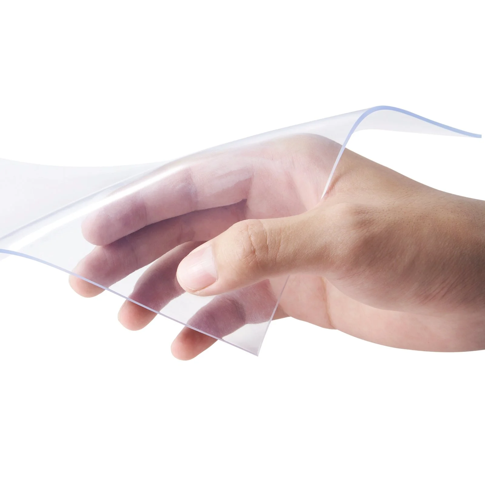 Strip Curtain, 3048 cm L x 30.5 cm W x 3 mm Thickness, Clear PVC Smooth Curtain Strip Door Bulk Roll, Plastic Door Strips for Doorway of Supermarket, Garage, Warehouse, Barn, Pet Animal House