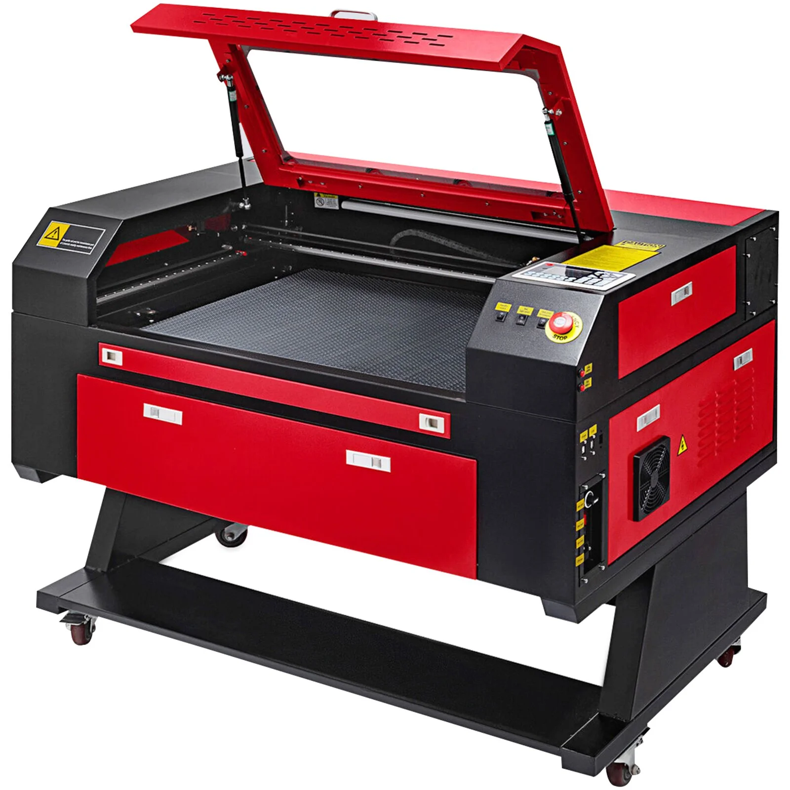 Vevor 80W CO2 Laser  Engraver Engraving Cutting Machine With Color Screen 700*500mm