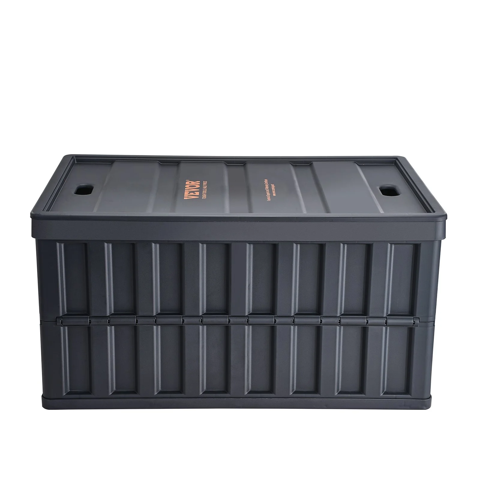 Collapsible Storage Bins with Lids, 65L 3 Packs, Folding Plastic Stackable Utility Crates with Handles, Large Heavy Duty Containers for Clothes, Toys, Books, Snack, Shoes, and Grocery Organizing