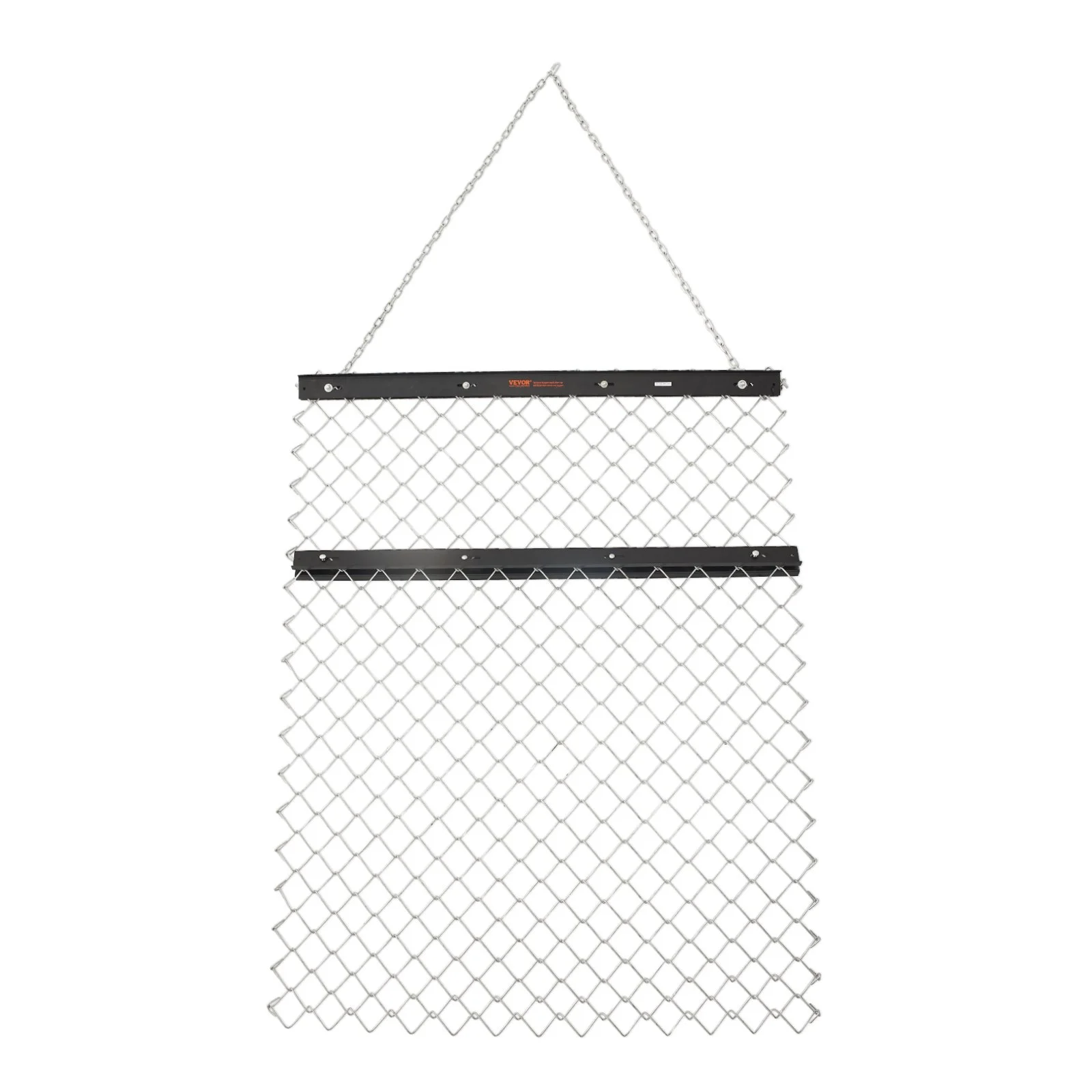 VEVOR Drag Harrow 4 x 5 ft Chain Harrow Lawn Rake ATV UTV Tractor Attachments