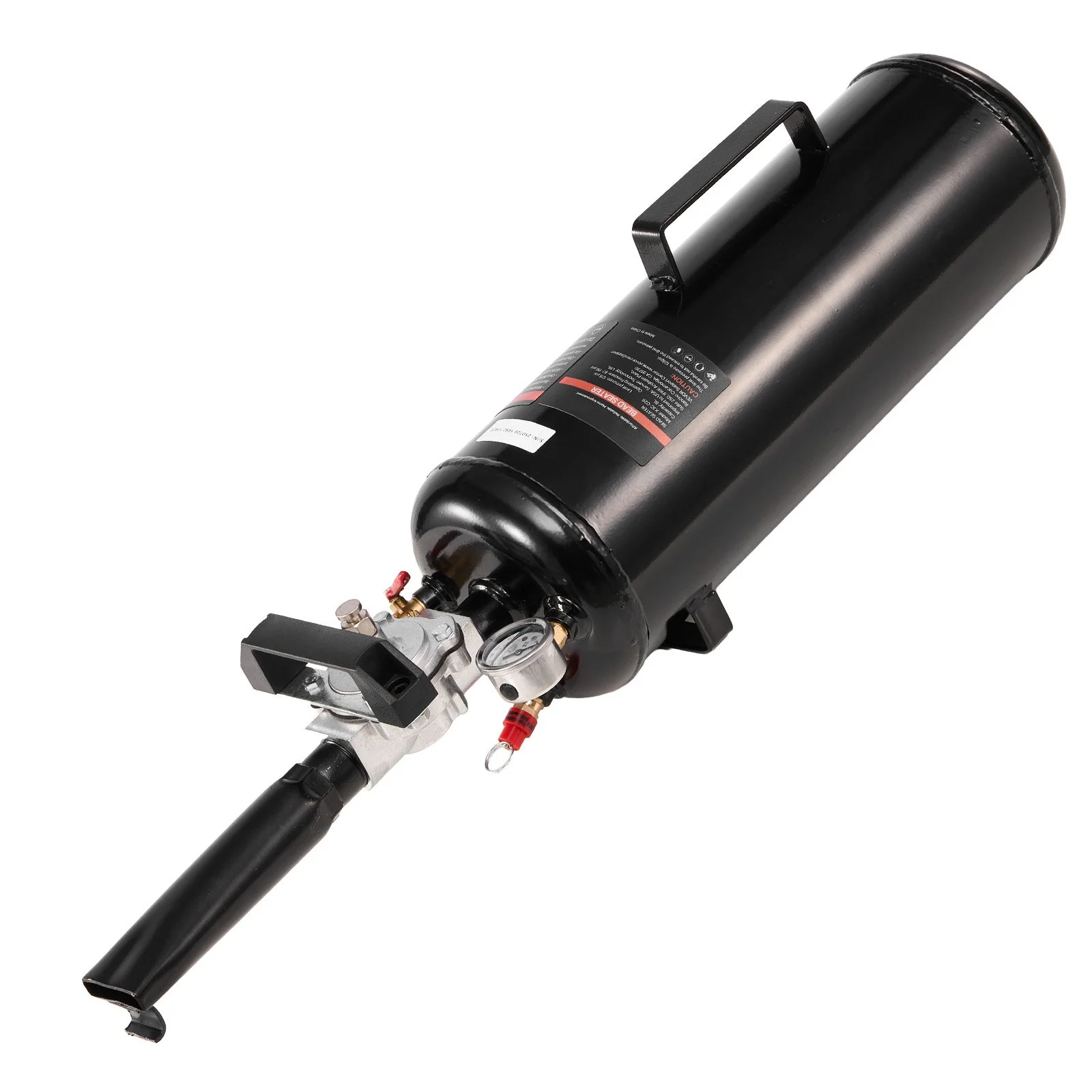 Portable Tire Bead Seater, 2.1 Gal / 8 L Air Bead Blaster, Handheld Tire Inflator Tool, 87-116 PSI Operating Pressure, Trigger Seating Inflator for Car, Compact SUV, Light Truck, E-Bike, RV, ATV