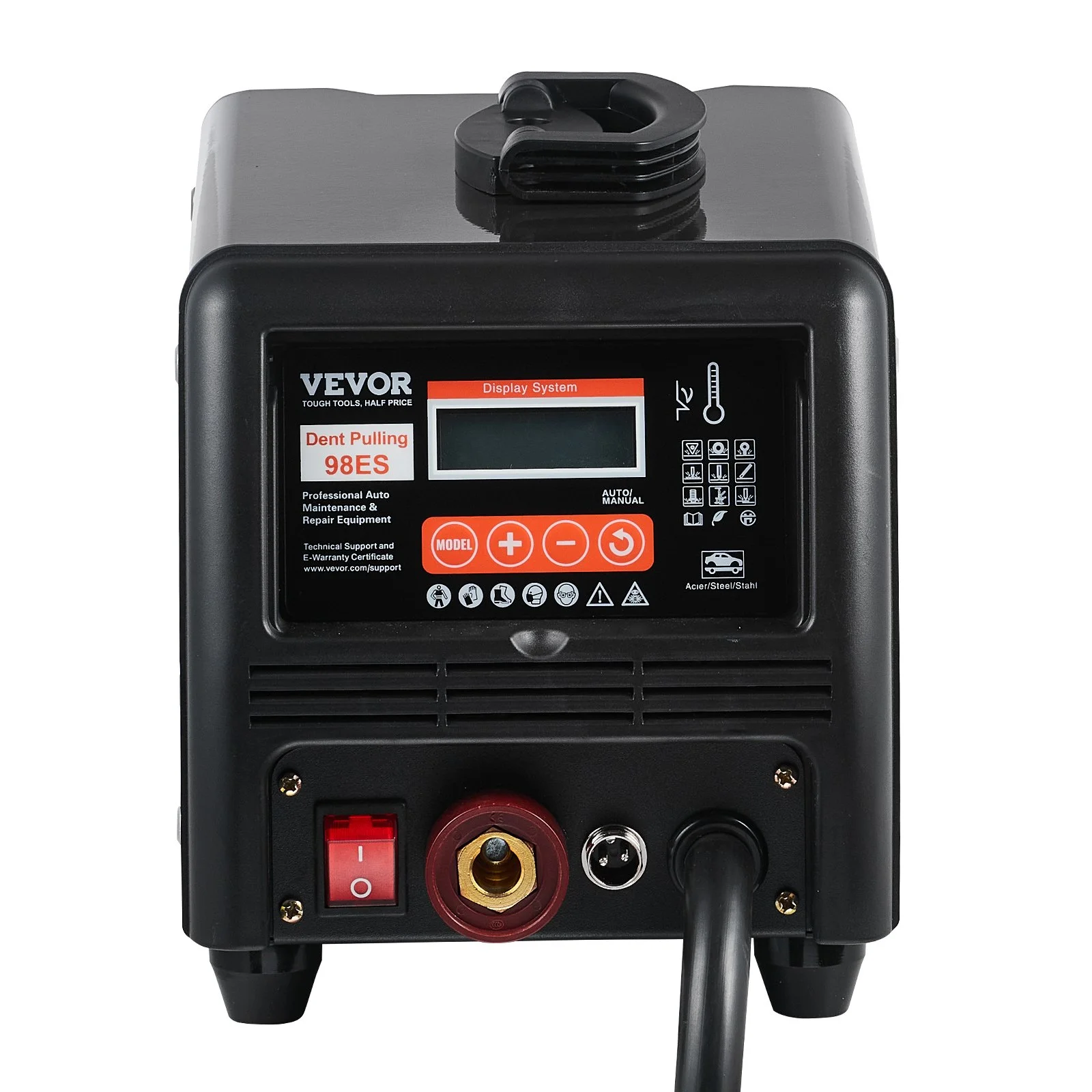 Stud Welder Dent Repair Kit, 3KW Spot Welder Dent Puller with Auto/Manual Welding & 9 Versatile Modes, Auto Body Spot Welding Dent Puller Machine for Car, Truck Dent Repair