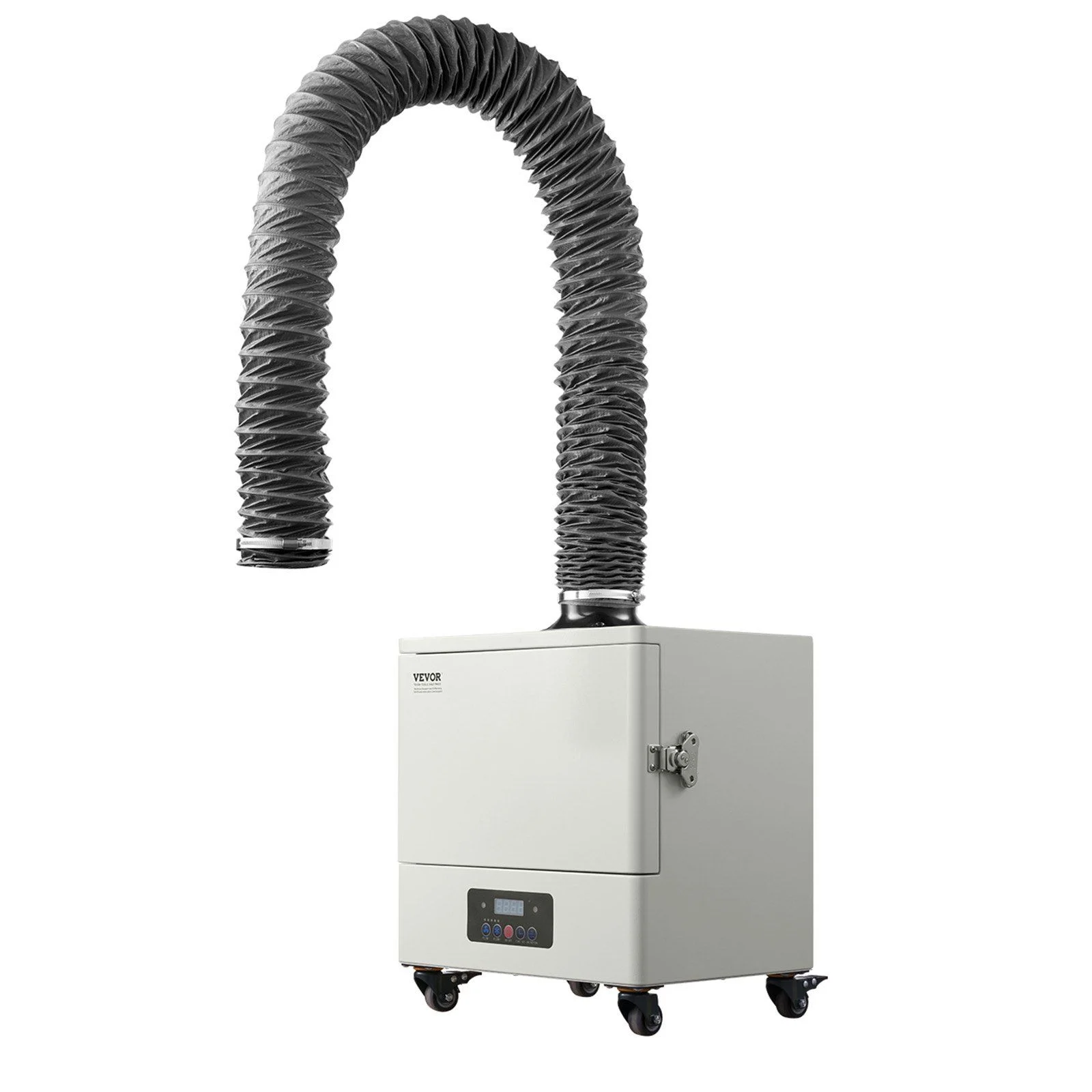 Solder Fume Extractor, 459 m³/h Strong Suction Soldering Smoke Absorber with 280W Brushless Motor, 4-Stage Filters, 10-Speed & Remote Control Smoke Purifier for Soldering, Engraving, DIY Welding
