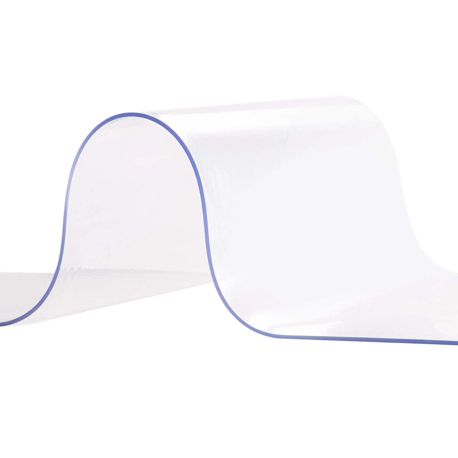 VEVOR Strip Curtain PVC Door Curtain 244 x 244 cm Cooler Freezer Clear Plastic