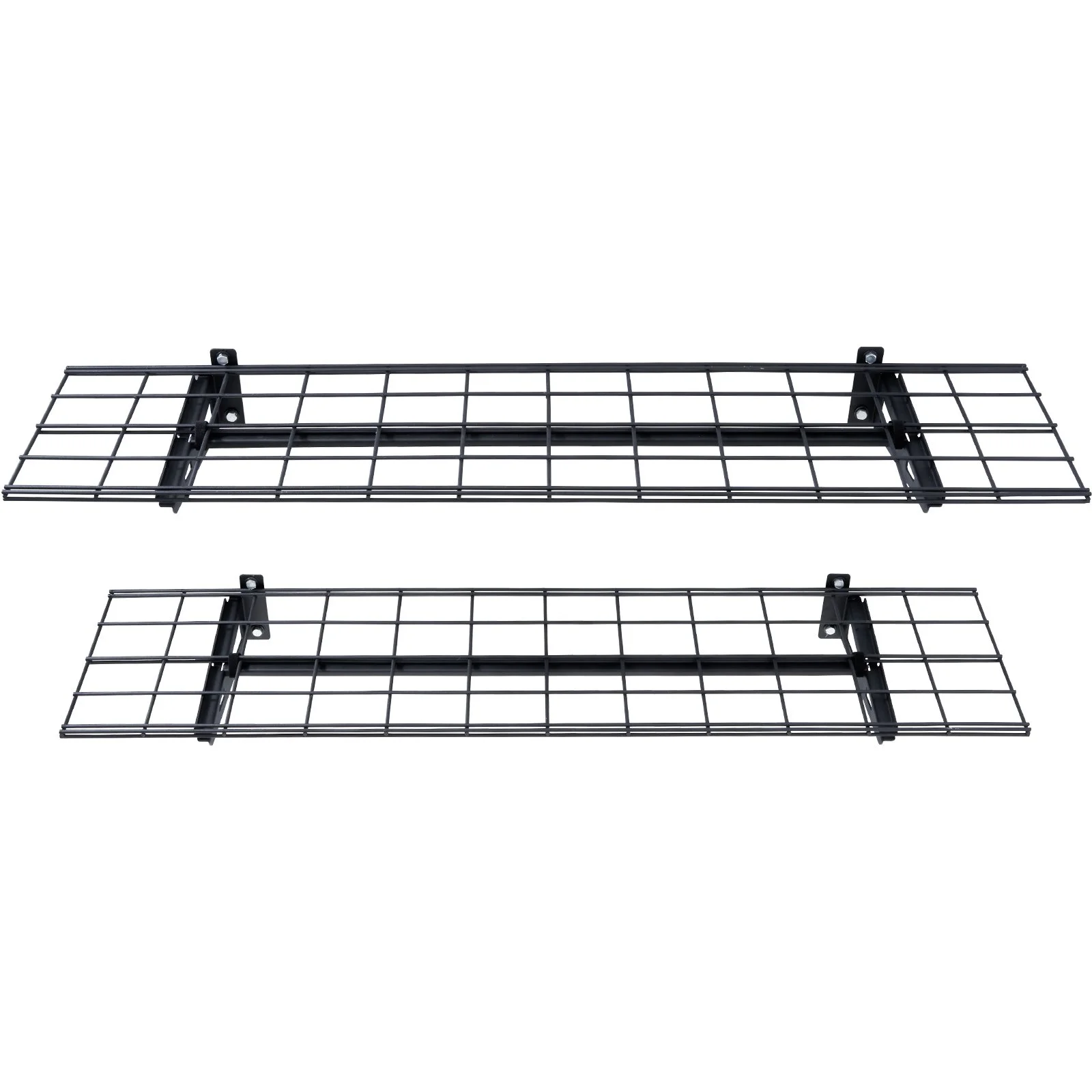 VEVOR Garage Storage Shelving, 2 Pack, 48 x 12 in Heavy Duty Garage Shelves Wall Mounted, 400 lbs Load Capacity(Total) Garage Storage Rack Floating Shelves, Suitable for Shop, Shed, Garage Storage