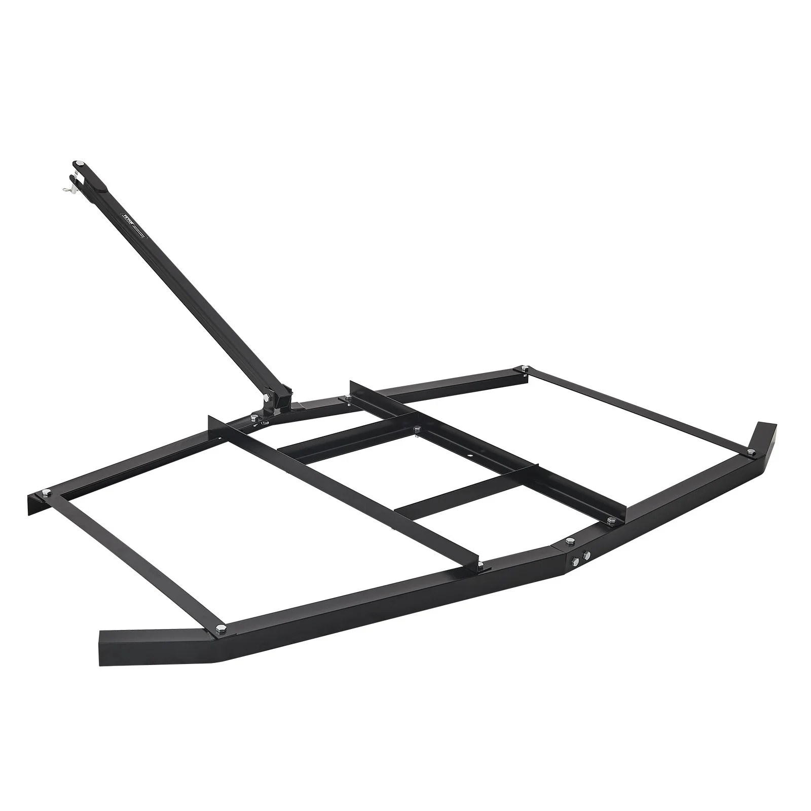 VEVOR Drag Harrow, 74" Width Tow Behind Drag Harrow, Q235 Steel Driveway Grader with Adjustable Bars & Pin Hitch, Support up to 50 lbs, Tractor Driveway Harrow for ATVs, UTVs, Garden Lawn Tractors