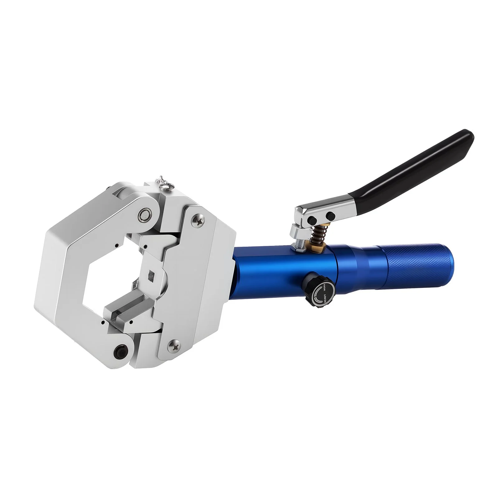 VEVOR Hydraulic Hose Crimper, Hydra-Krimp AC Hose Crimper Kit with 7 Dies Snap-On, Integral Manual Hydraulic A/C Hoses Crimping Tool for Automotive & Air Conditioning Repair - with Carrying Case