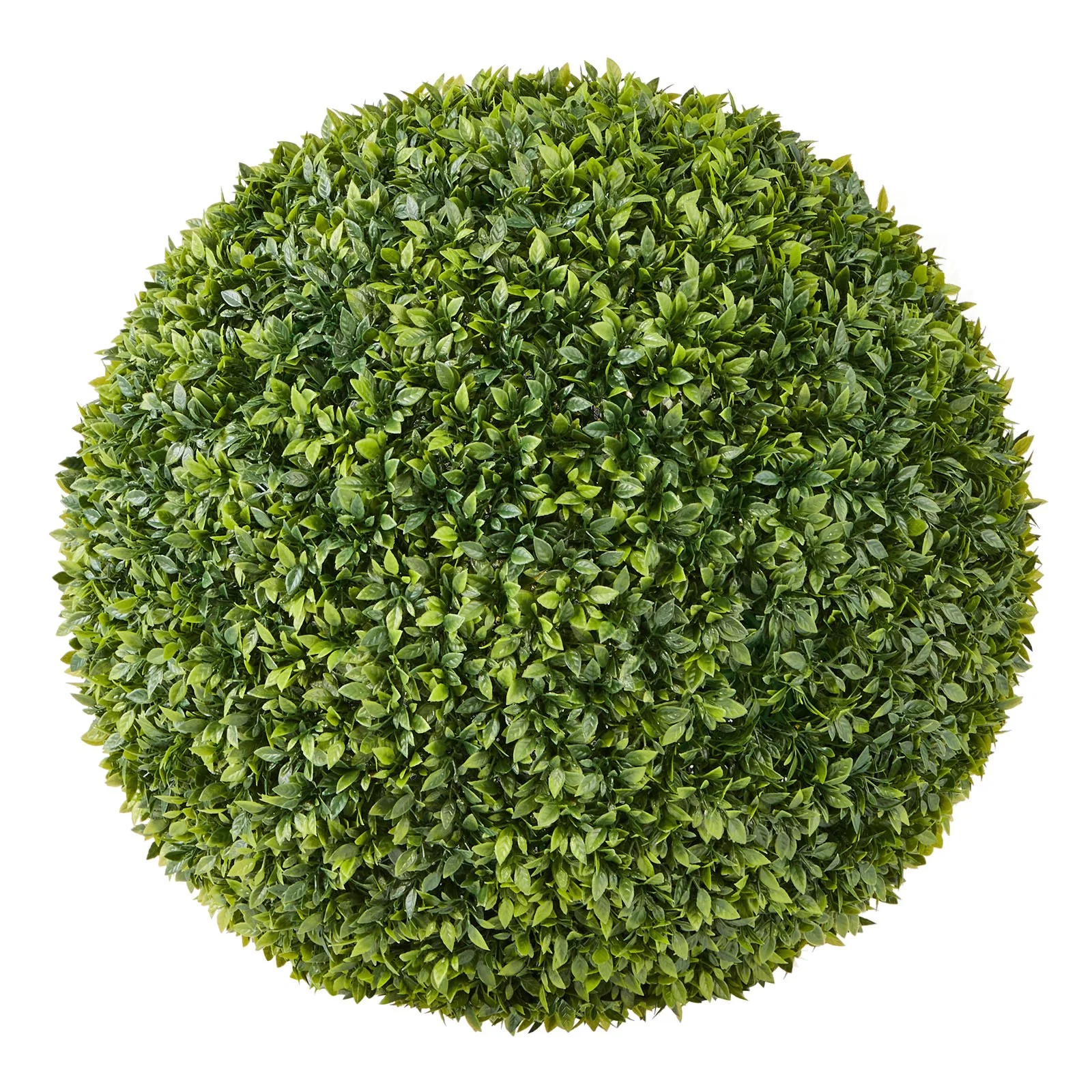 VEVOR Artificial Topiary Ball, 584mm Faux Boxwood Plant Balls, Fake Silk Tree Look Real, Easy Assembly for Decor Front Porch Outdoor Patio Garden Balcony Backyard and Indoor Home Wedding, Green