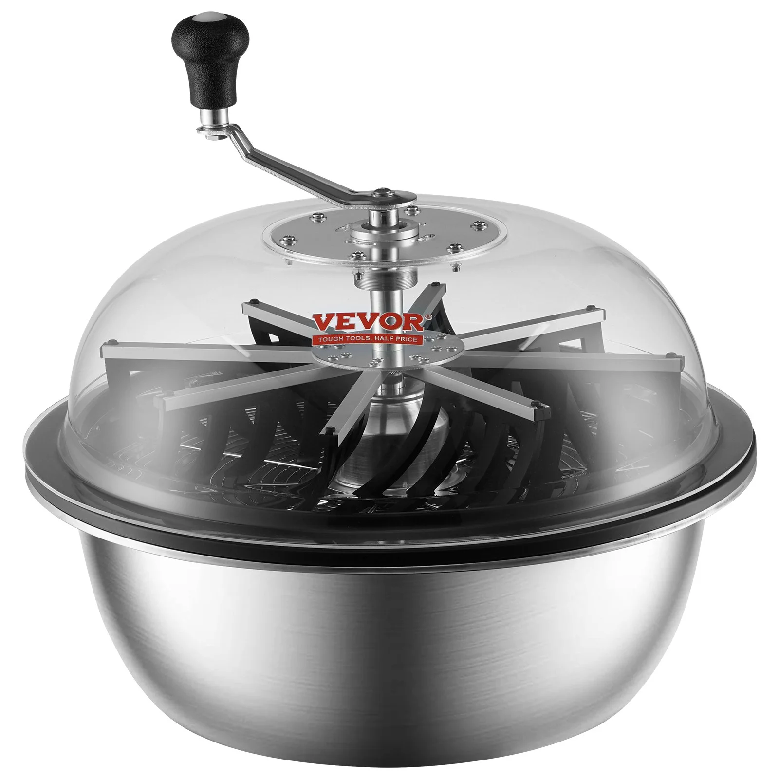 VEVOR Leaf Bowl Trimmer 19'' Manual Bud Trimmer with Stainless-Steel Blades