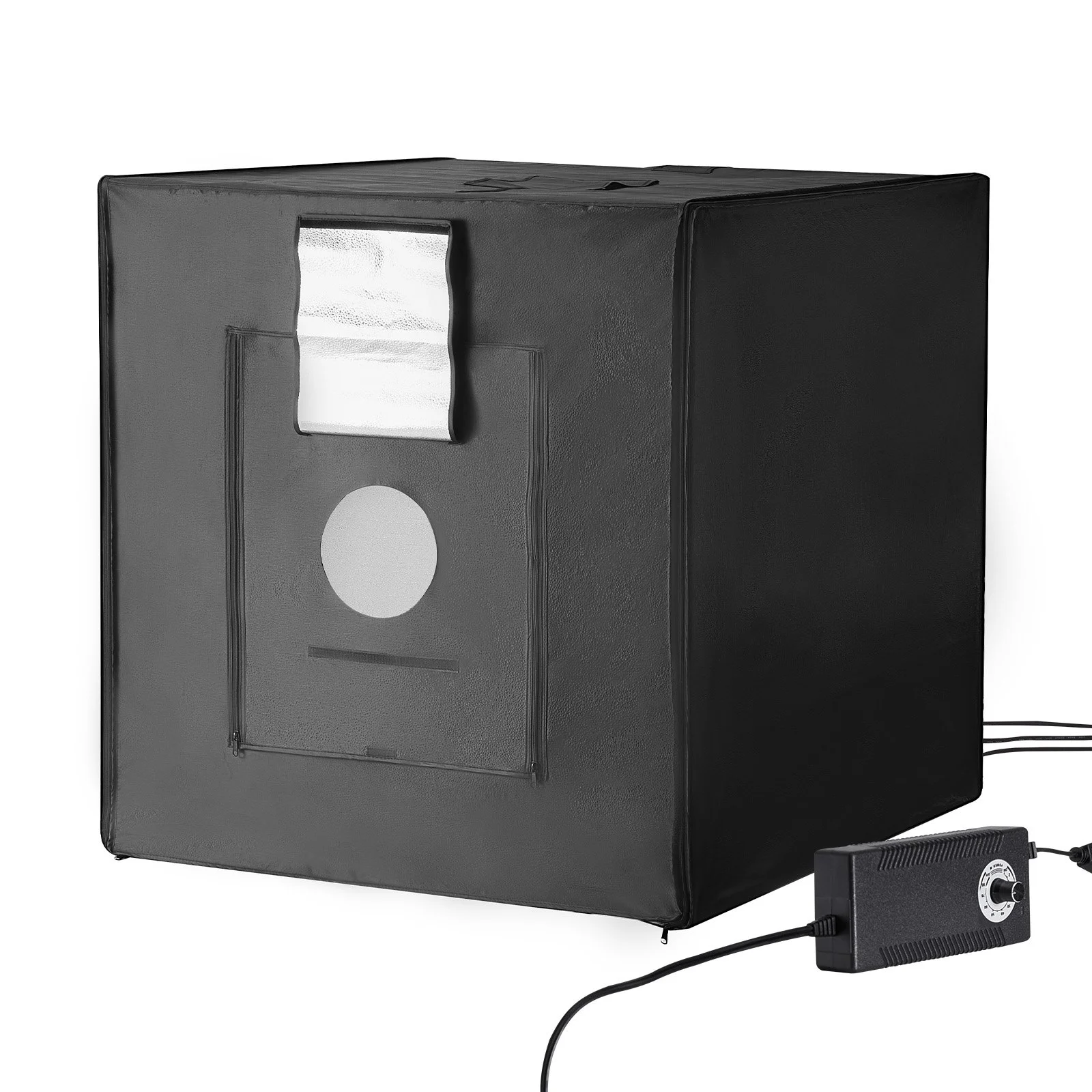 VEVOR Photo Studio Light Box 5600K with 210 LED Lights Power Adapter, 81.5 x 81.5 x 81.5 cm