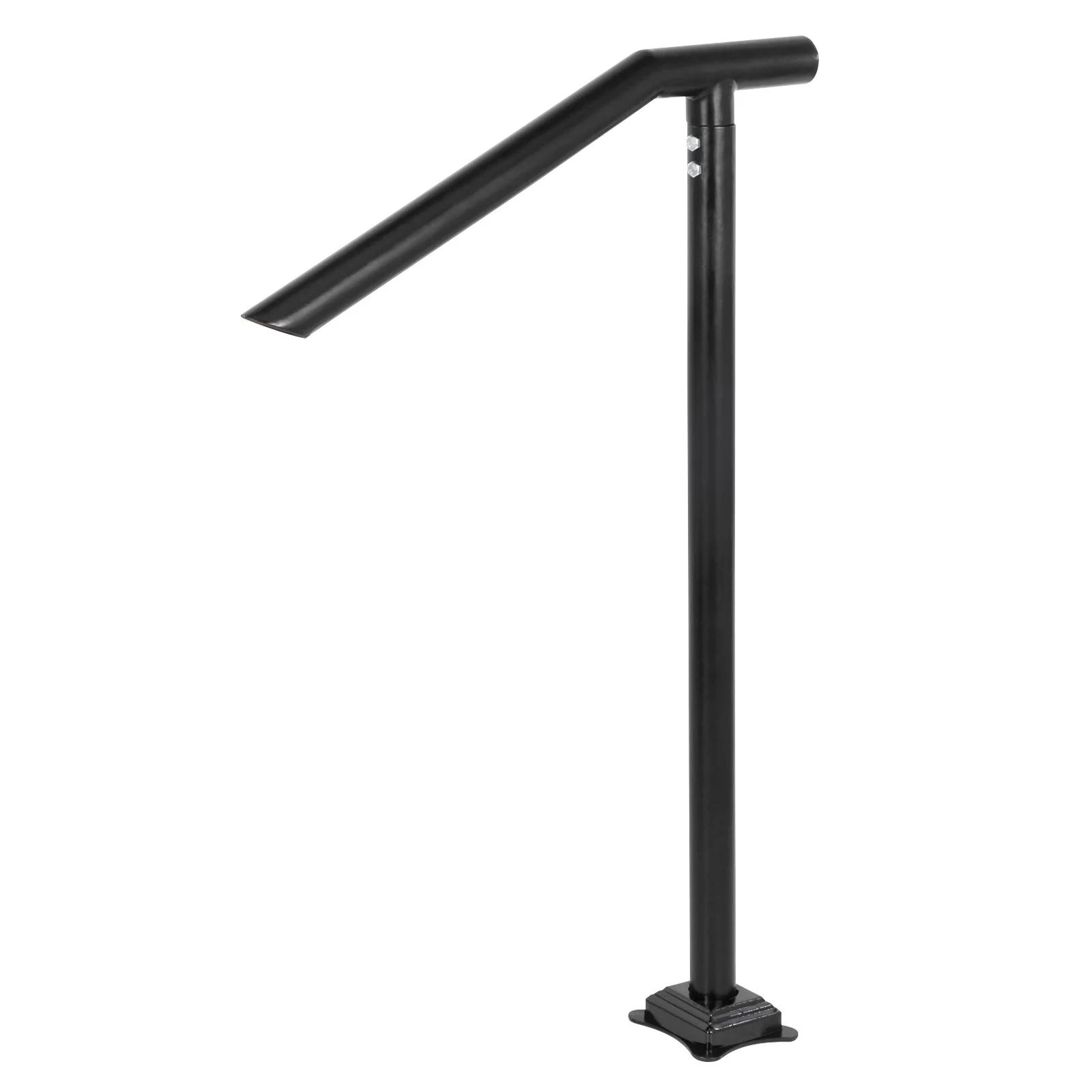 VEVOR 1-3 Step Handrail Railing for Steps Steel 150 kg Capacity with Screw Kit