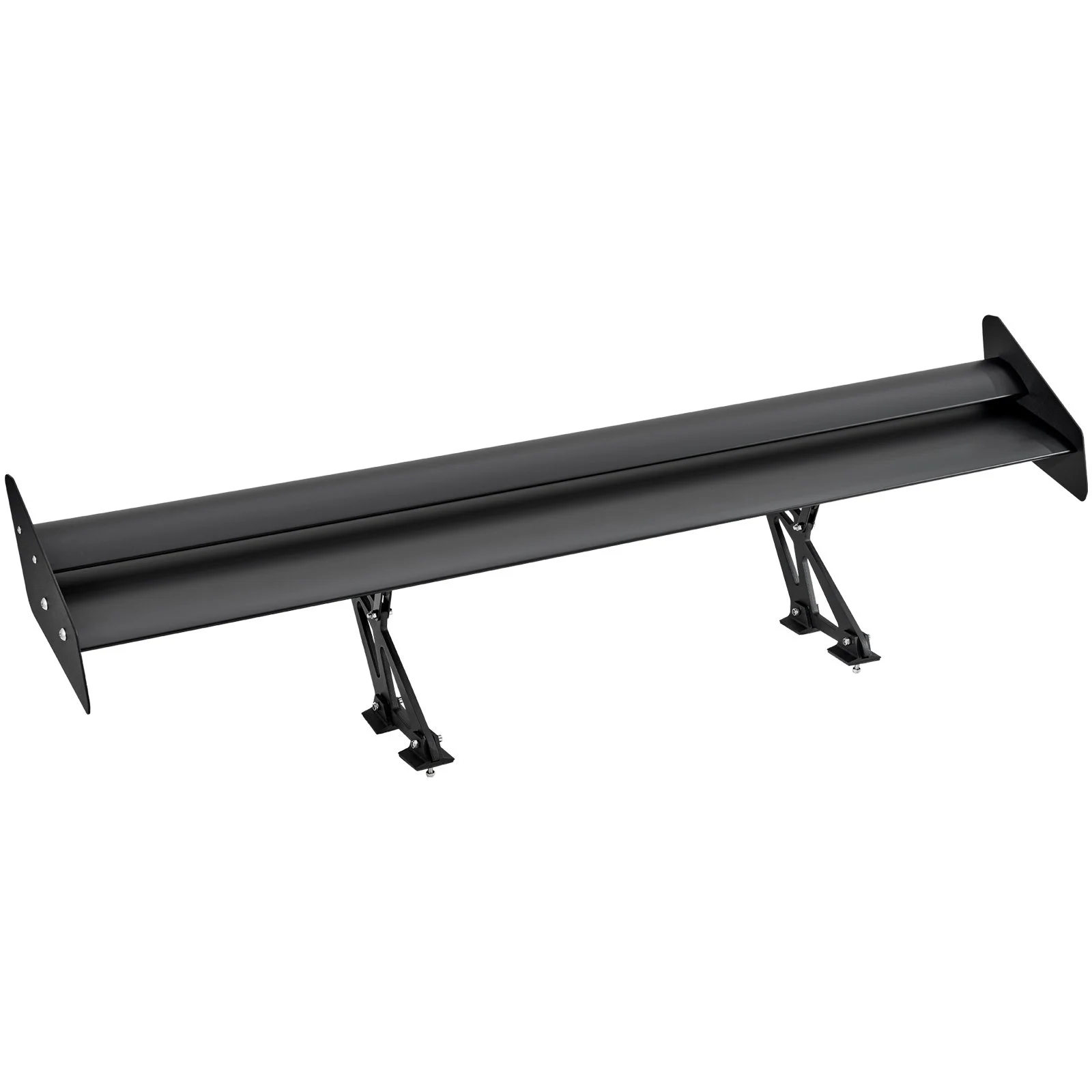 GT Wing Car Spoiler, 53.1 inch Universal Spoiler with Double Deck, Adjustable Lightweight Aluminum, Car Rear Spoiler Wing, Racing Spoiler BGW/JDM Drift Black