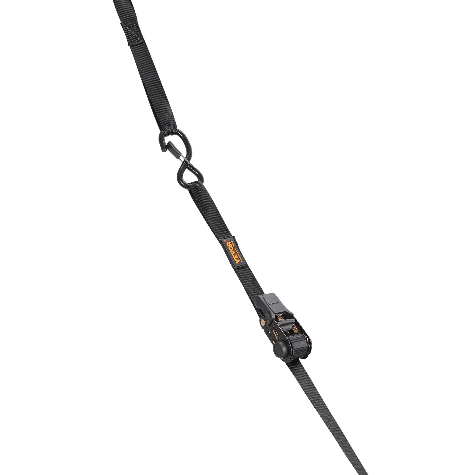 VEVOR 4 Pack Ratchet Tie Down Straps 2200 lbs 1"x15' Heavy Duty for Cargo