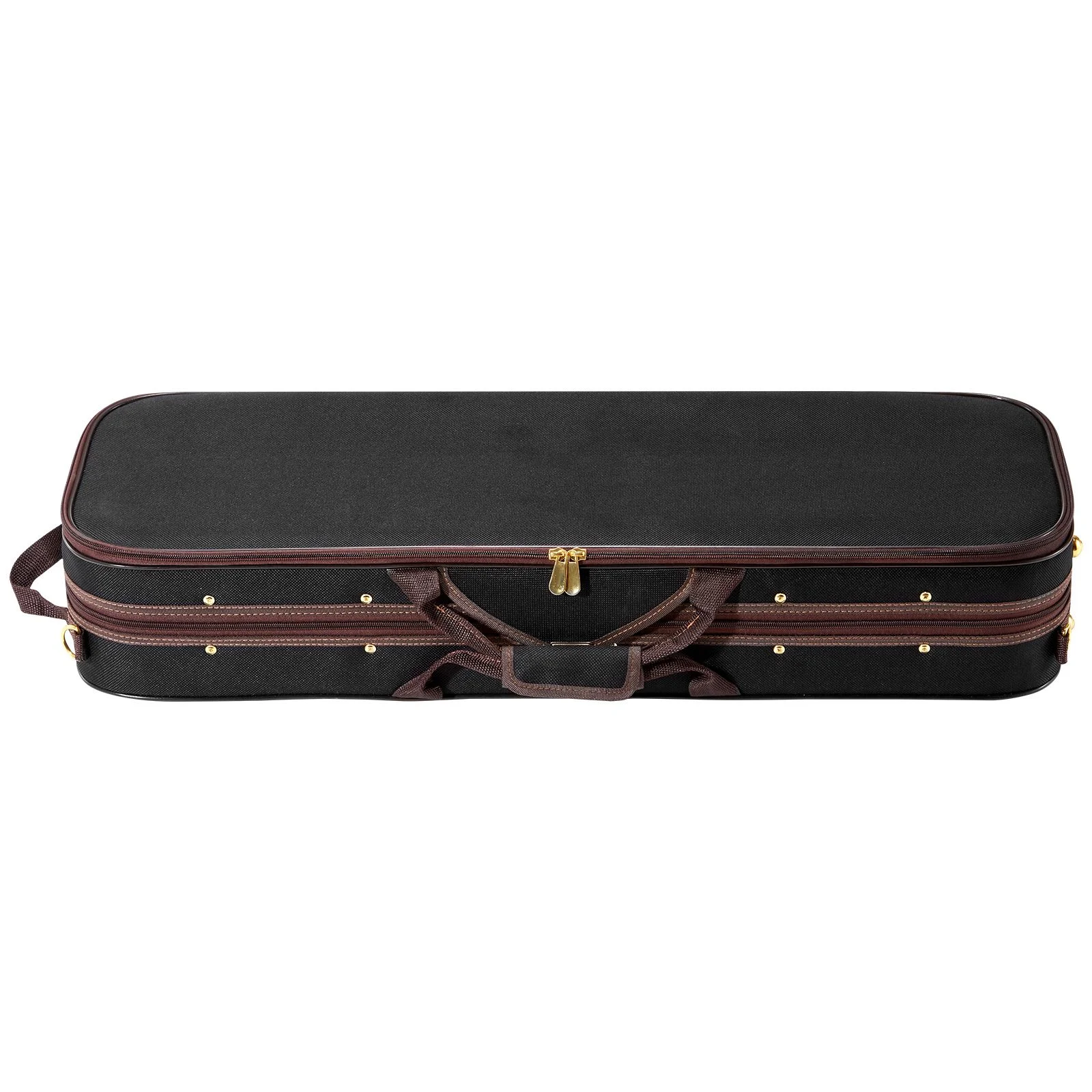 4/4 Full Size Violin Case, Built-in Hygrometer, Lightweight Portable Travel Carrying Bag, with Plush Lining, Shoulder Straps, Anti-Scratch, Profession thumbnail 9