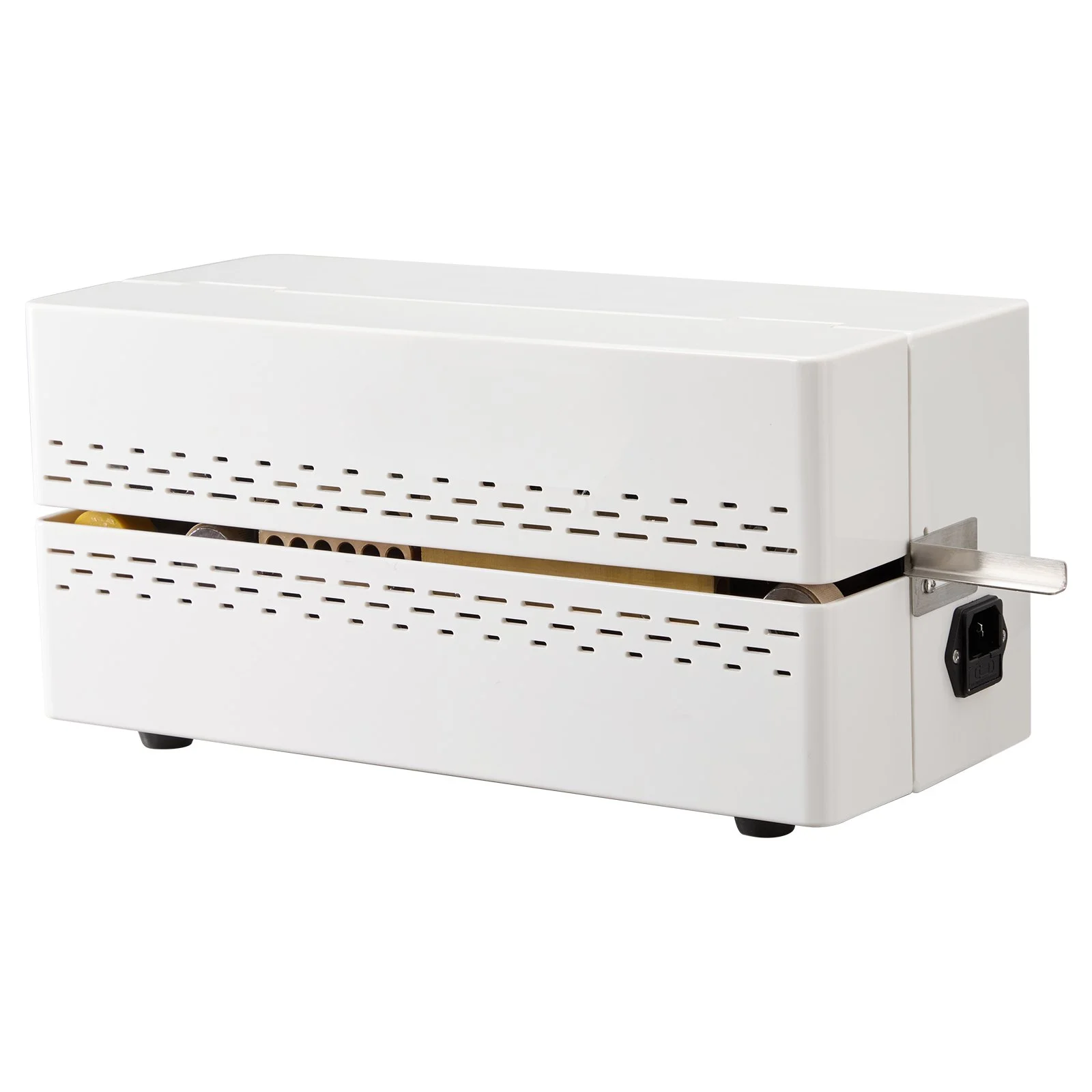 VEVOR Continuous Sealing Machine, 8-12 mm Seal Width, Automatic Continuous Band Sealer with Digital Temperature Control, Automatic Shutdown, Portable Heat Sealing Machine for 0.06-0.2 mm Plastic Bags