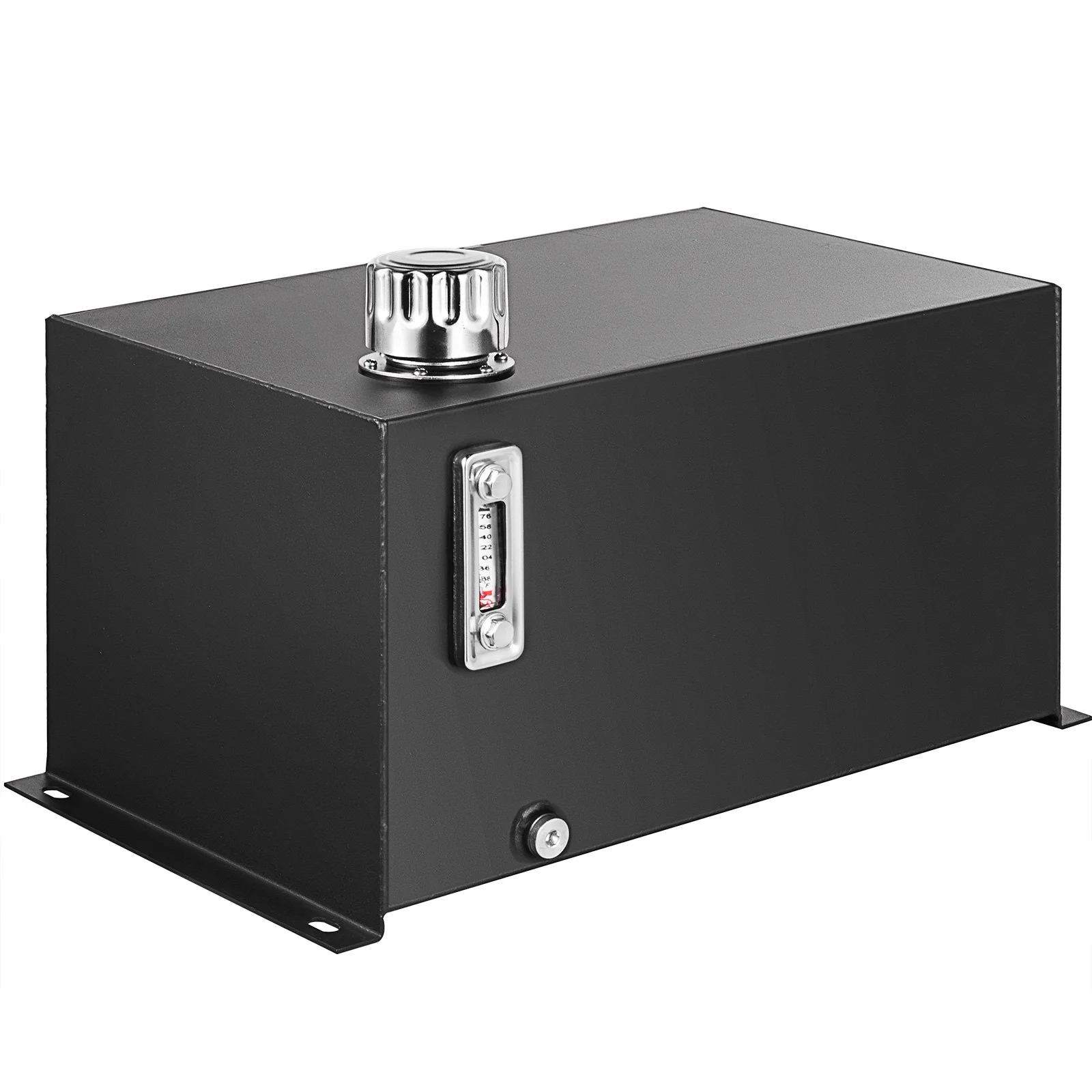 Hydraulic Fluid Reservoir Tank 10 Gallon Hydraulic Oil Reservoir Hydraulic Steel Tank Reservoir, Hydraulic Oil Tank Reservoir, Hydraulic Reservoir with a Temp Gauge