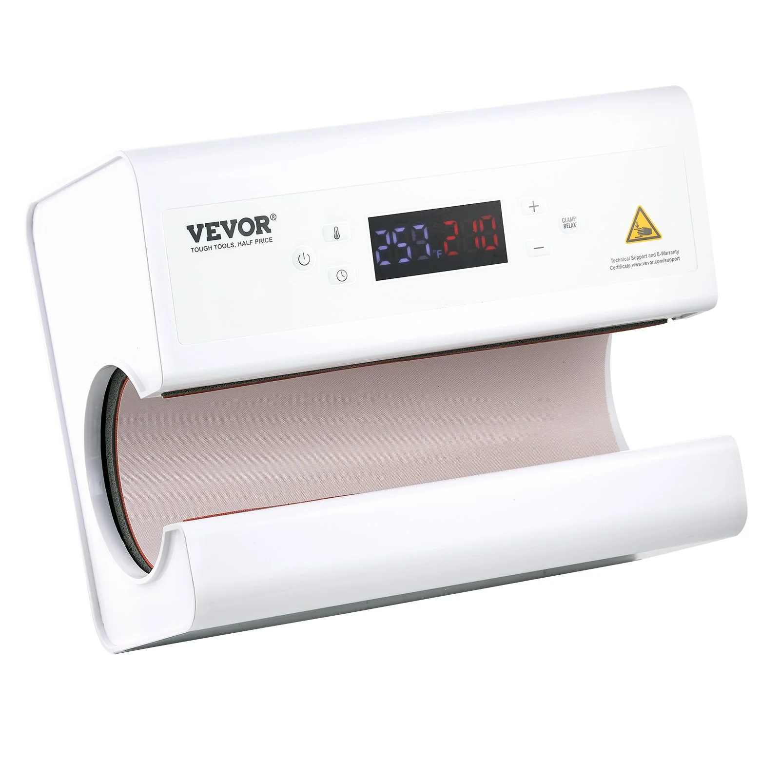 VEVOR Auto Tumbler Heat Press Machine 325-887 ml Sublimation Mug Heat Press White