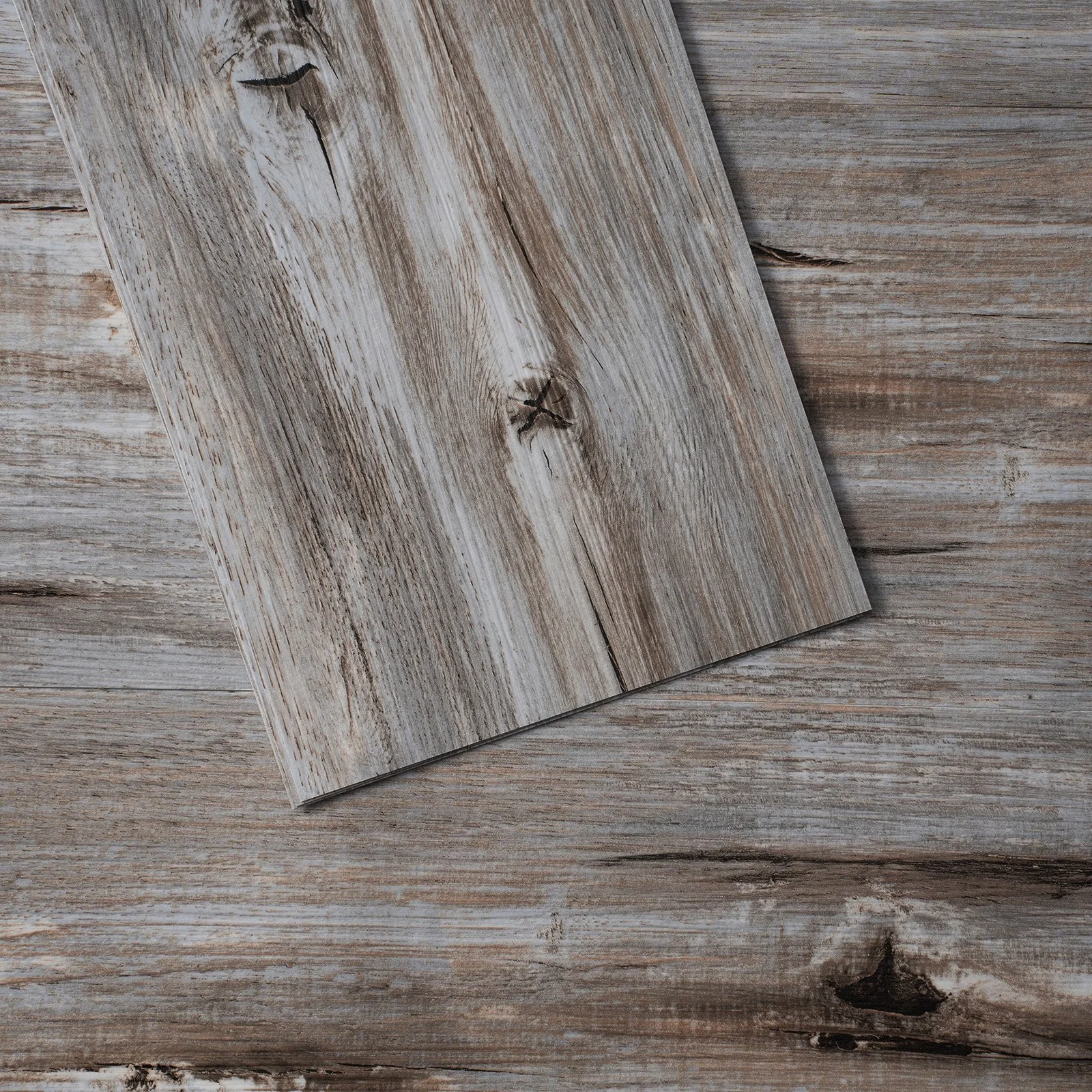 Self Adhesive Vinyl Floor Tiles 36 x 6 inch, 36 Tiles 0.62mm Thick Peel & Stick, Vintage Wood Grain DIY Flooring for Kitchen, Dining Room, Bedrooms & Bathrooms, Easy for Home Decor