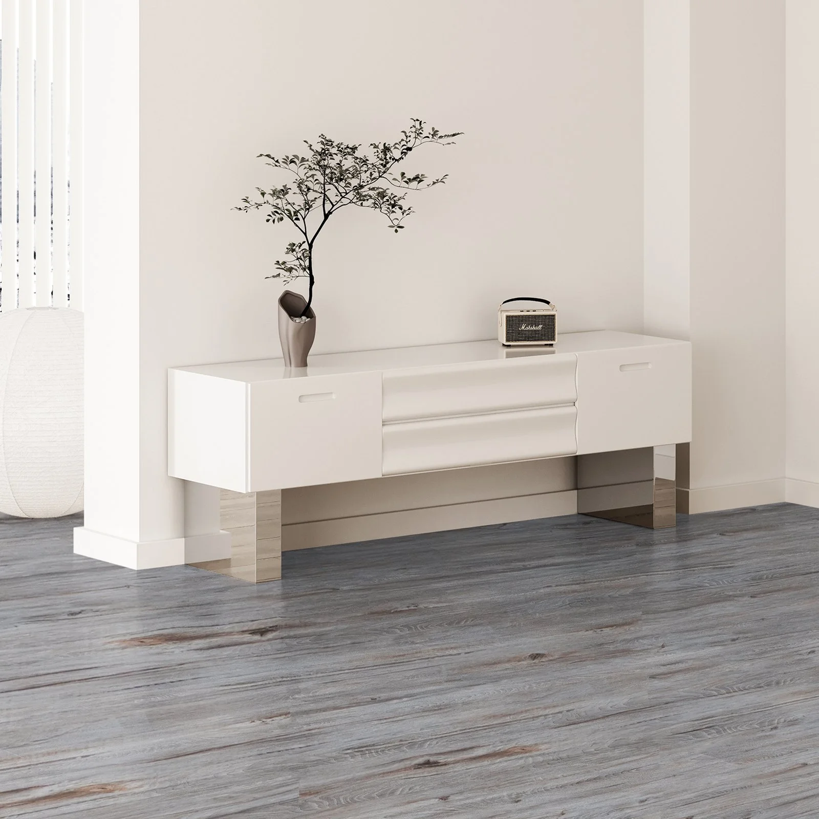 Self Adhesive Vinyl Floor Tiles 36 x 6 inch, 36 Tiles 0.62mm Thick Peel & Stick, Vintage Wood Grain DIY Flooring for Kitchen, Dining Room, Bedrooms &  thumbnail 8