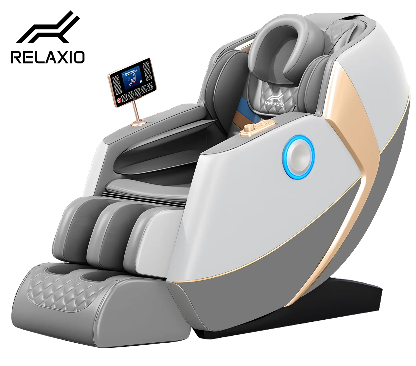 Recliner Full Body Zero Gravity Massage Chair - Gray