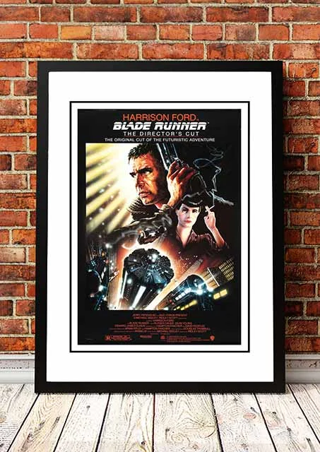Bladerunner' Cult Movie Poster! - Framed A2