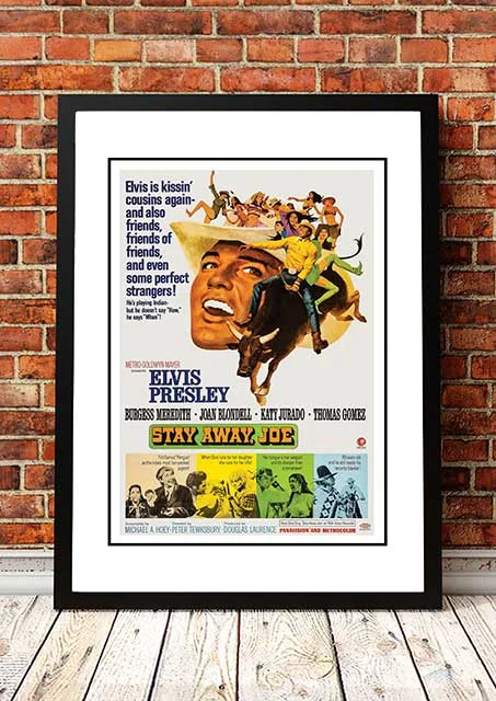 Elvis 'Stay Away Joe' Framed Movie Poster! - Framed A2