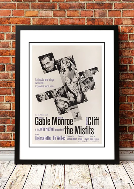 Marilyn Monroe ‘The Misfits’ Framed Movie Poster! - Framed A2