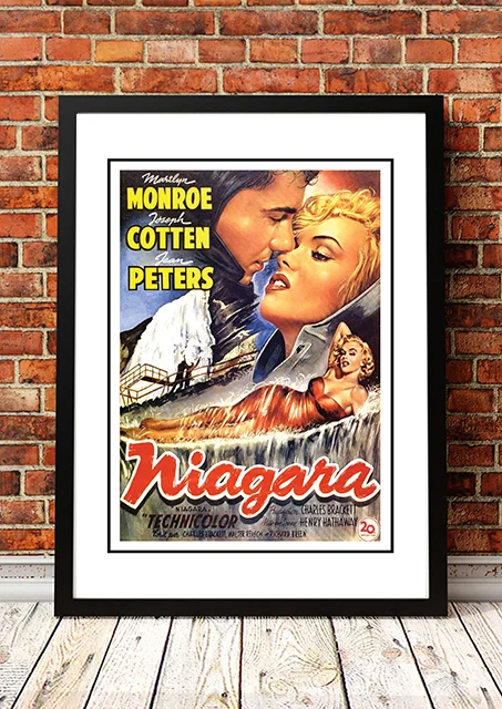 Marilyn Monroe ‘Niagara’ Framed Movie Poster! - Framed A3