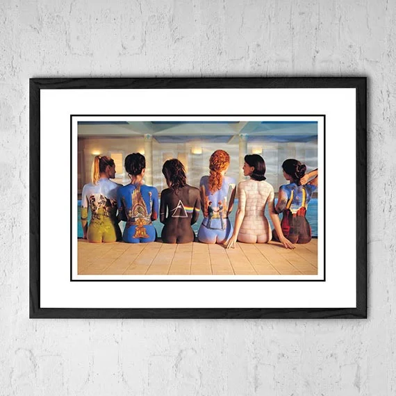 Pink Floyd ‘Painted Ladies’ Pop Art Print 1997 - Framed A2